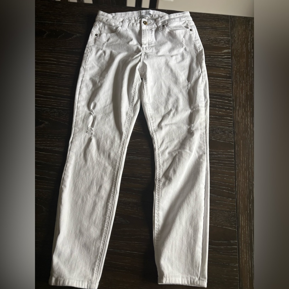 Pistola Crisp White Denim Pants